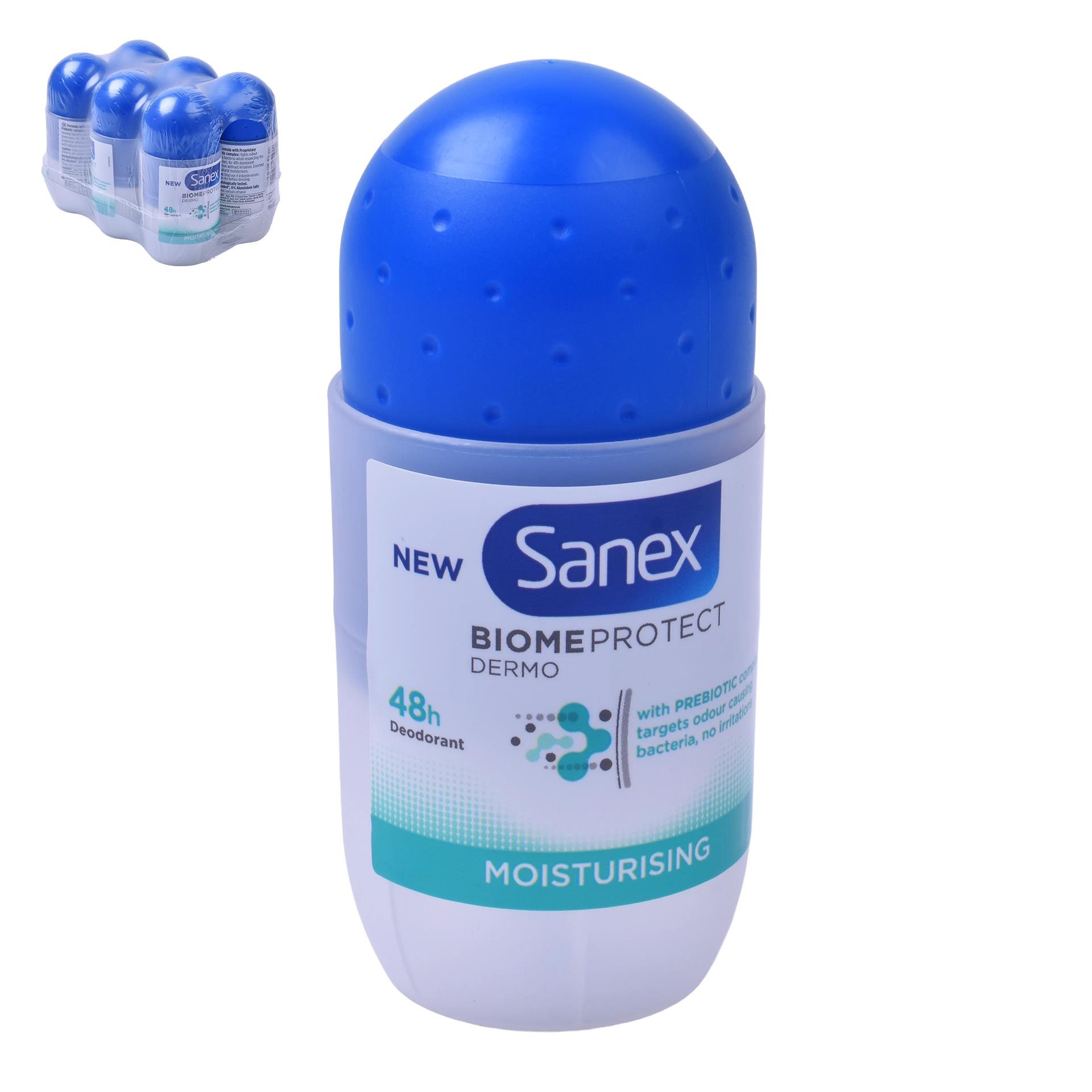 SANEX ROLL-ON HIDRATANTE 50ML CX6 SANEX ROLL-ON HIDRATANTE 50ML CX6