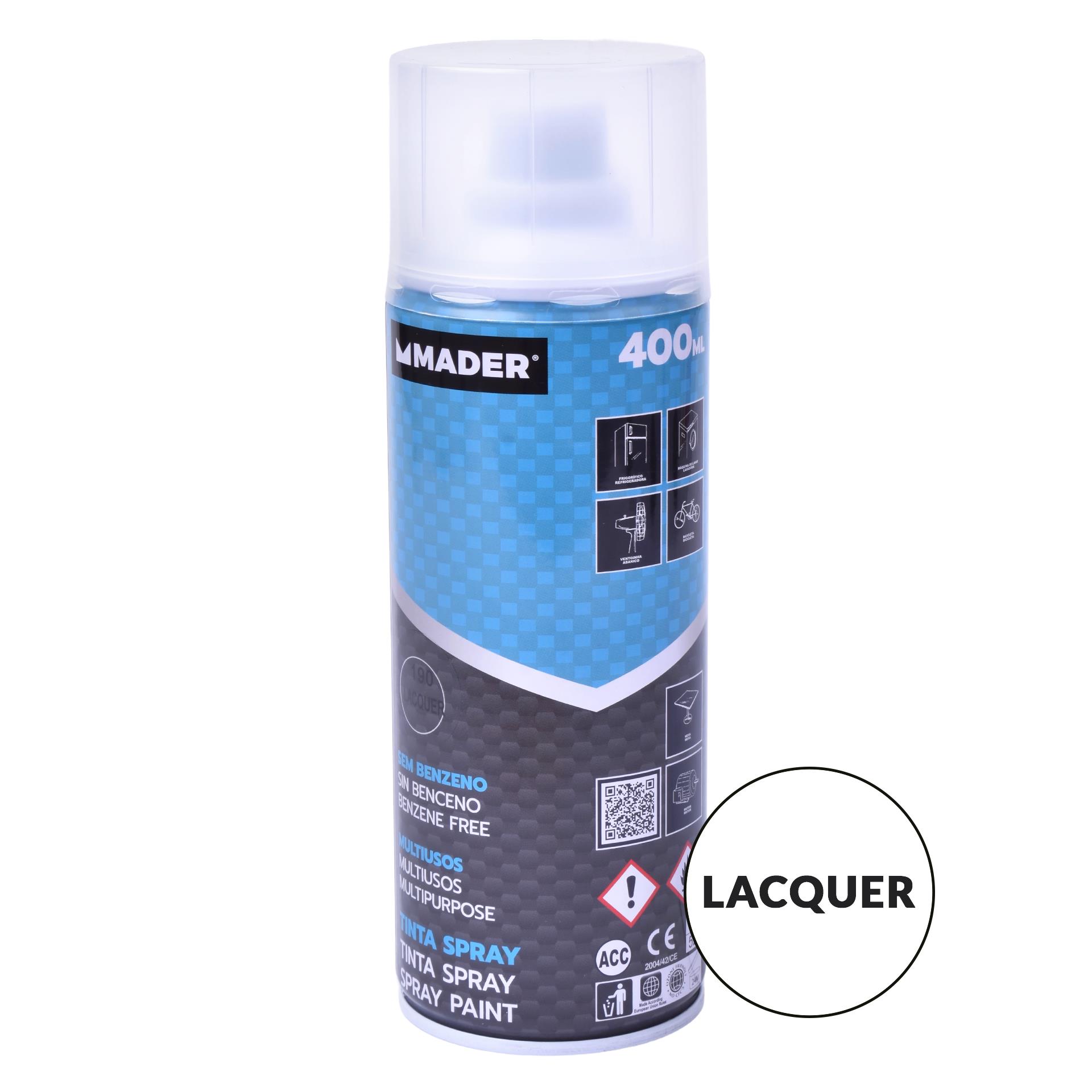 TINTAS SPRAY LACQUER 190 TINTAS SPRAY LACQUER 190