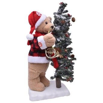 URSO C/LUZ E MOV 55CM2606-101-55 CX2