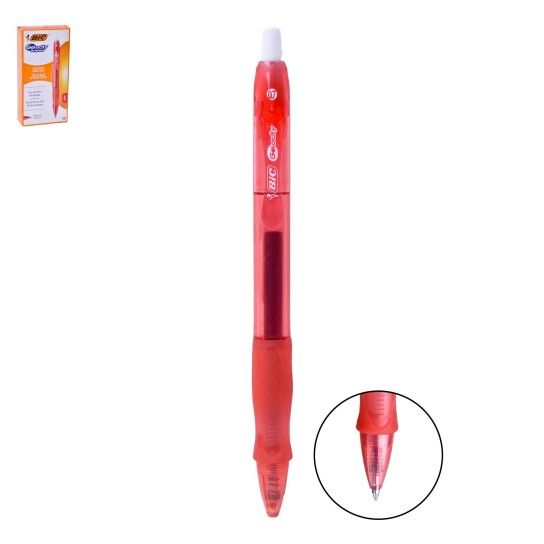 BIC GELOCITY ORIGINAL VERMELHA CX12
