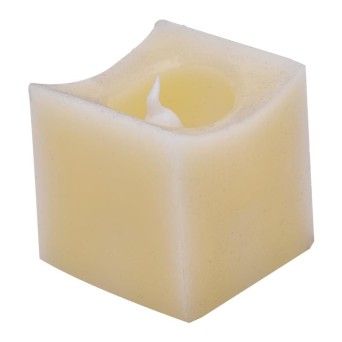 VELA CERA LED 5X5CM 1881-012