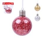 BOLA NATAL 8CM C/LUZ 2588-013 CX240
