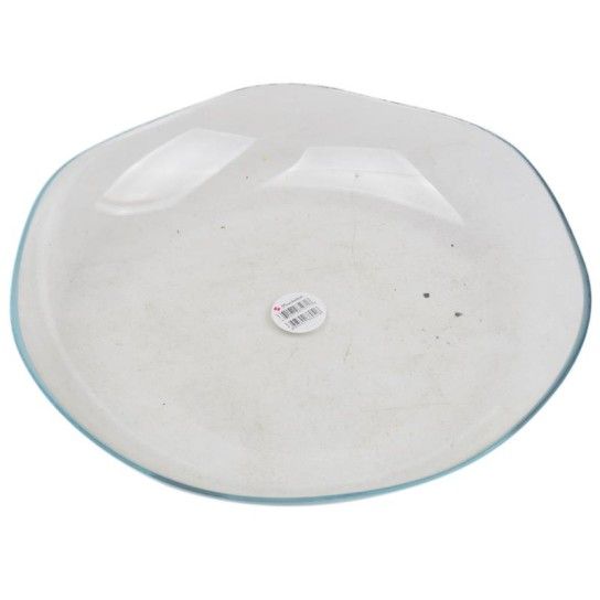 BANDEJA VIDRO 30CM TOSCANA RED