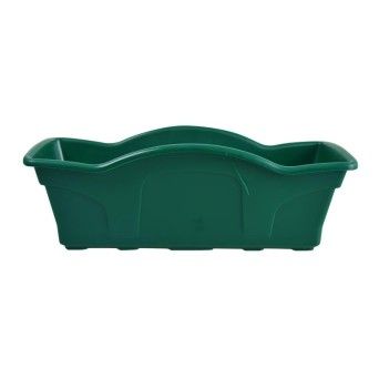 FLOREIRA PLASTICO 40CM VERDE