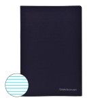 CADERNO A5 CAPA PRETA PAUT.