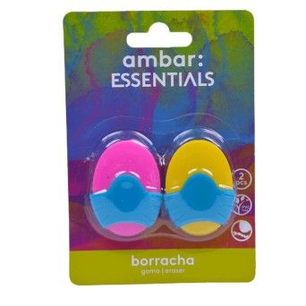 BORRACHA ESCOLAR 2 UN AMBAR
