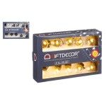 FITA DE LED 10 LAMPADA TRANSP C/CAIXA FITA DE LED 10 LAMPADA TRANSP C/CAIXA