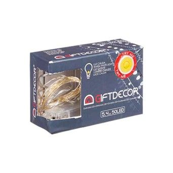 FITA DE LED 50 BRANCA C/CAIXA INTERIOR