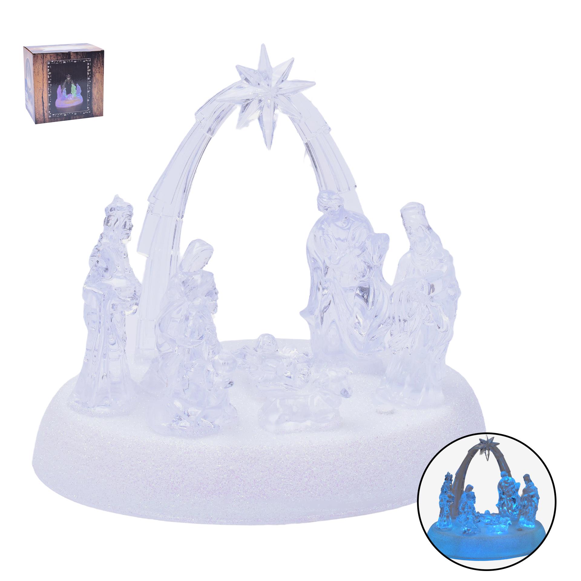 PRESEPIO NATAL C/LUZ 2607-106 CX24 PRESEPIO NATAL C/LUZ 2607-106 CX24