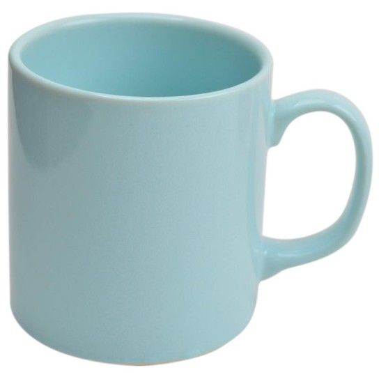 CANECA BREAKFAST TURQUESA 350CC