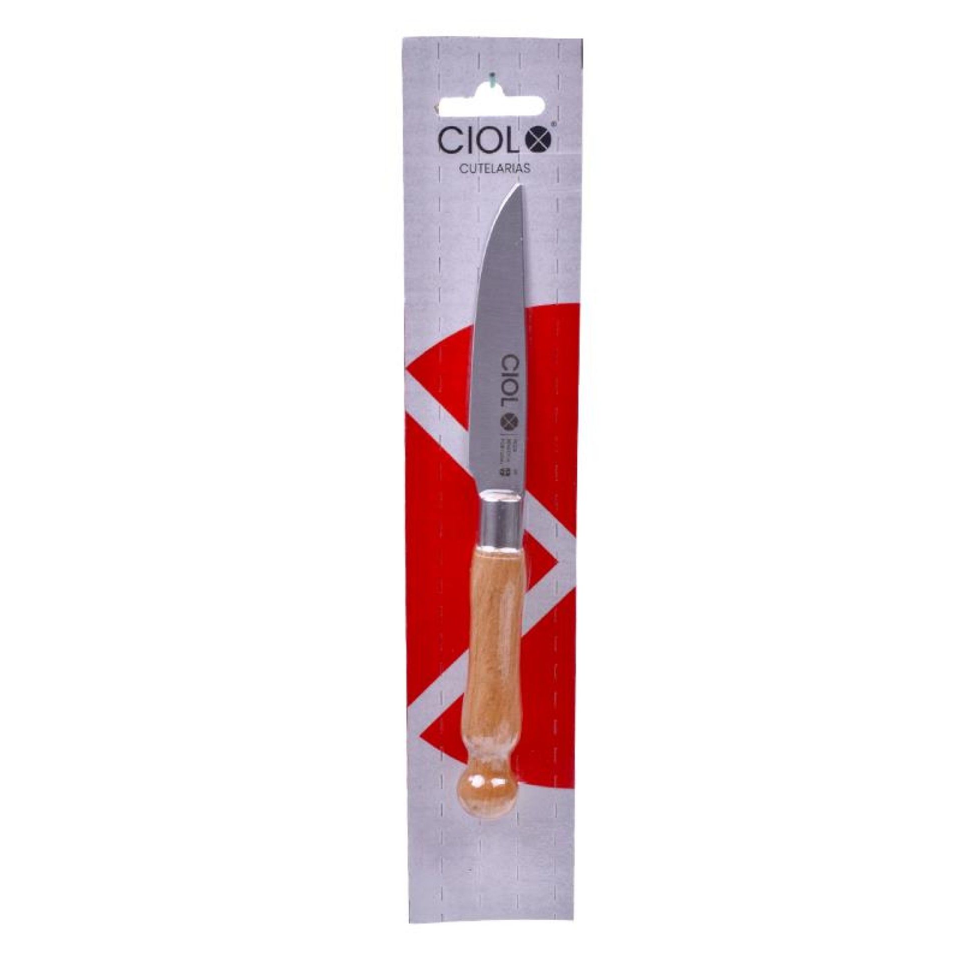 FACA SOBREMESA CABO MADEIRA 8CM FACA SOBREMESA CABO MADEIRA 8CM