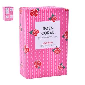 SABONETE ROSA CORAL 100GR
