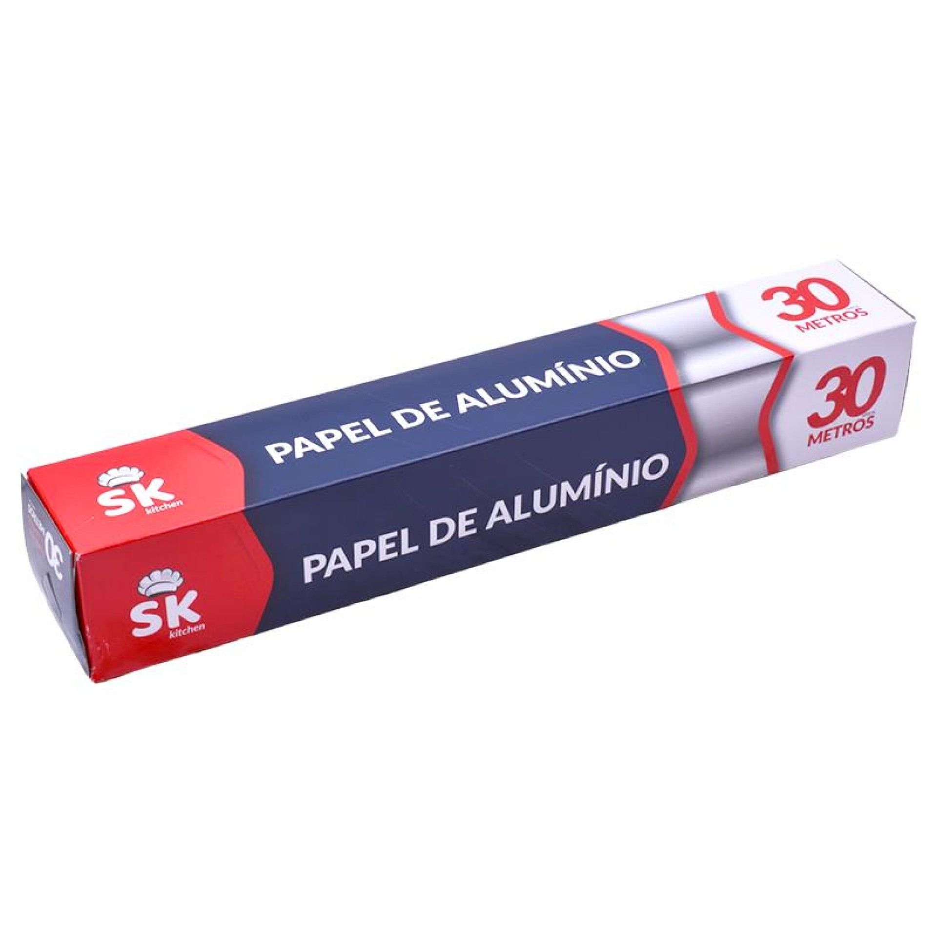 PAPEL ALUMINIO SK 30MTS CX20 PAPEL ALUMINIO SK 30MTS CX20