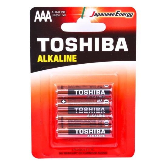 PILHA TOSHIBA ALC.LR03AAA GCA4P