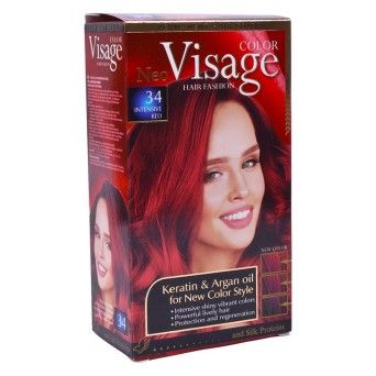TINTA PERM KER CABELO VERMEL INT