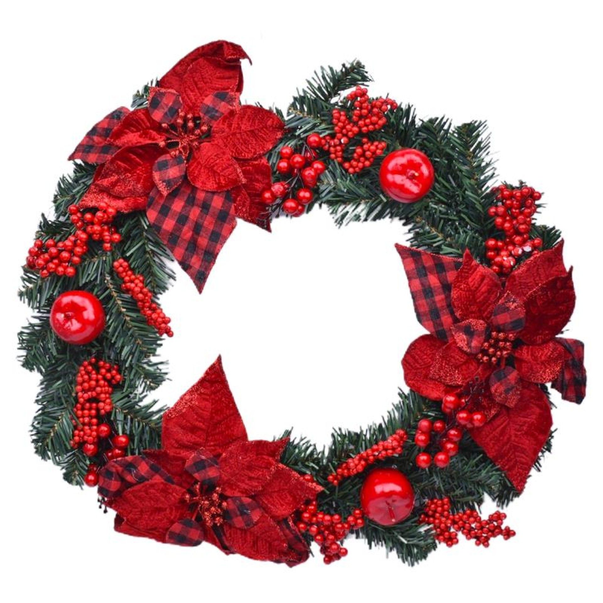 COROA PORTA NATAL 55CM COROA PORTA NATAL 55CM