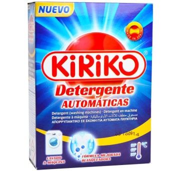 DETERGENTE MAQ. KIRIKO 400G DETERGENTE MAQ. KIRIKO 400G