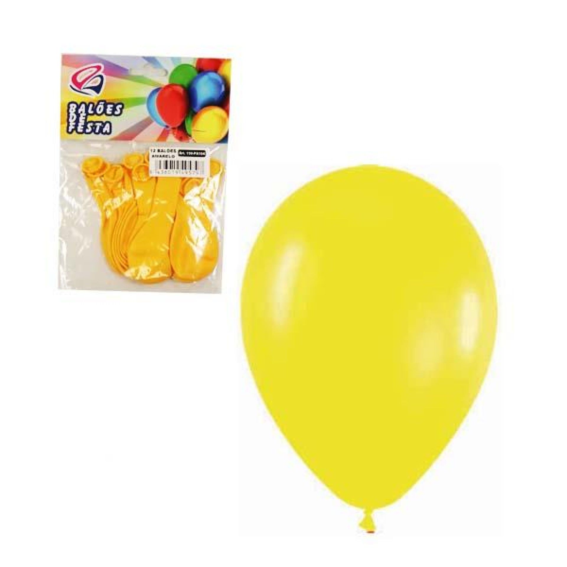 BALOES AMARELO 12UNI 190-PA104 BALOES AMARELO 12UNI 190-PA104