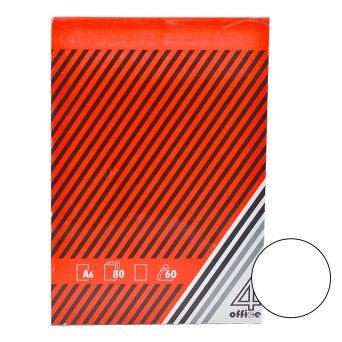 BLOCO PAPEL A6 80FLS LISO