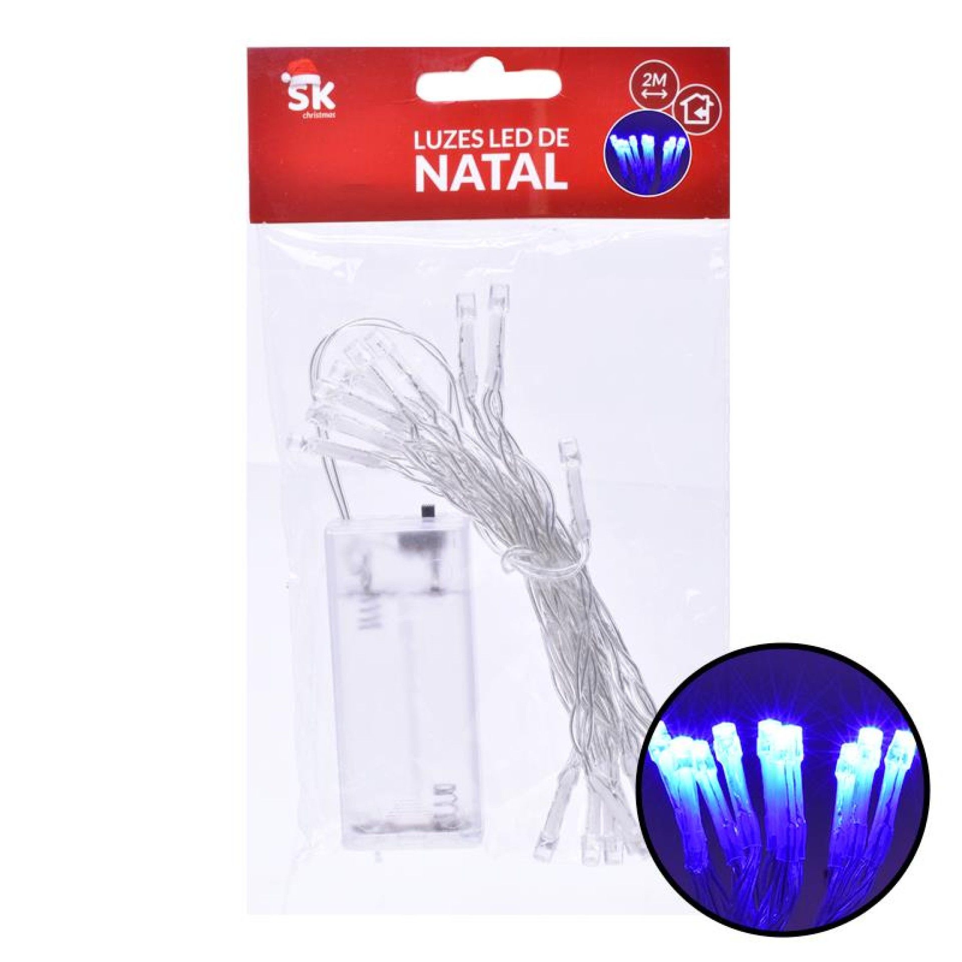 LUZES 2MT 20LED AZUL 2697-121D-02CX240 LUZES 2MT 20LED AZUL 2697-121D-02CX240