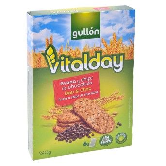 BOLACHA AVEIA/CHOC VITALDAY 240G