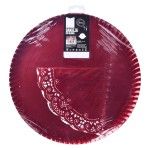 BANDEJA RED VERM C/ NAPRON 38CM 3092 CX72 BANDEJA RED VERM C/ NAPRON 38CM 3092 CX72