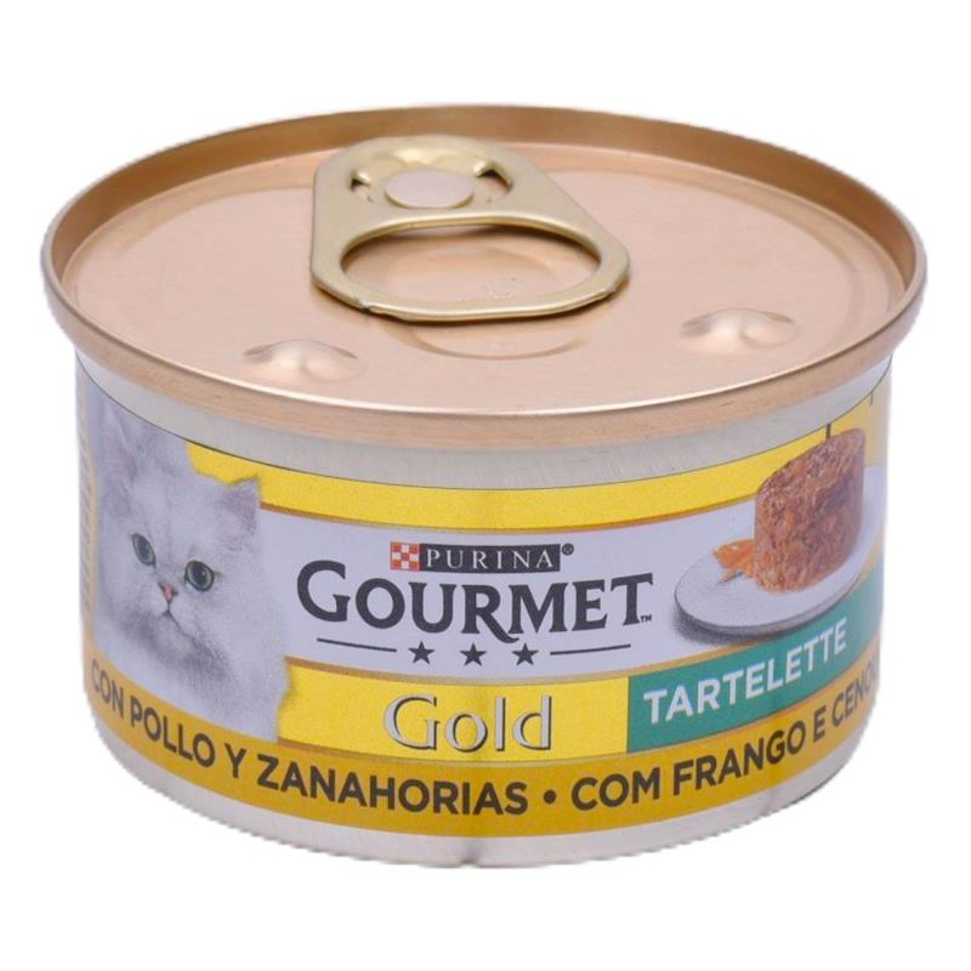GOURMET GOLD GATO FRANGO+CENOUR85G