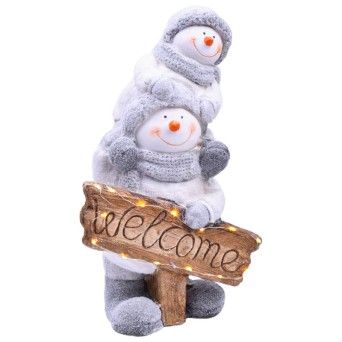 BONECO NEVE RESINA C/LUZ 442-518 CX4