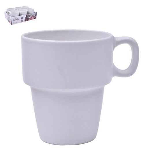 CANECA EMPILHAVEL BRANCA 24CL 11802