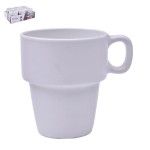 CANECA EMPILHAVEL BRANCA 24CL 11802