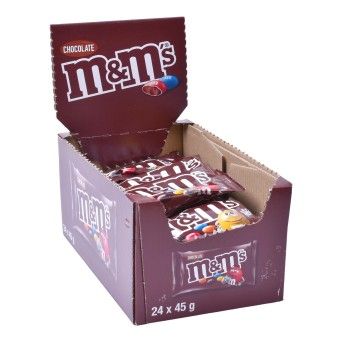 M & MS CHOCOLATE 24X45G