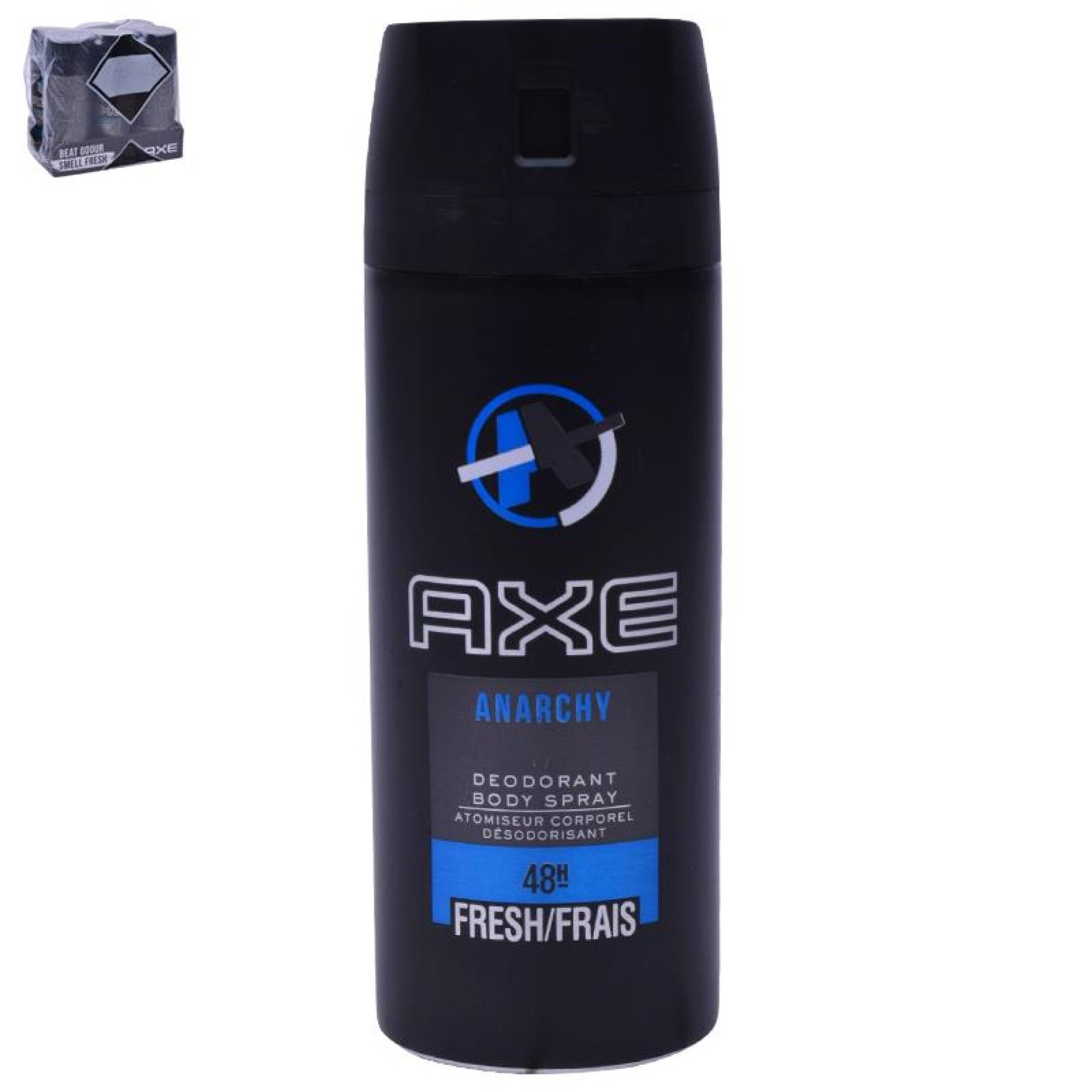 AXE DEO SPRAY 150ML ANACHY FOR HIM CX6 AXE DEO SPRAY 150ML ANACHY FOR HIM CX6