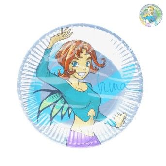 PRATO PAPEL WITCH 20CM 8UNI