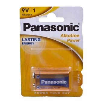 PILHAS PANASONIC 9V ALK