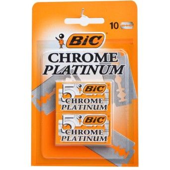LAMINAS BIC CHROME 10UNI