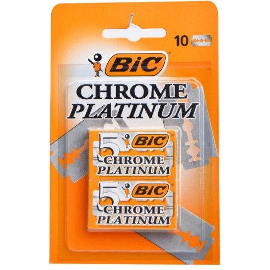 LAMINAS BIC CHROME 10UNI