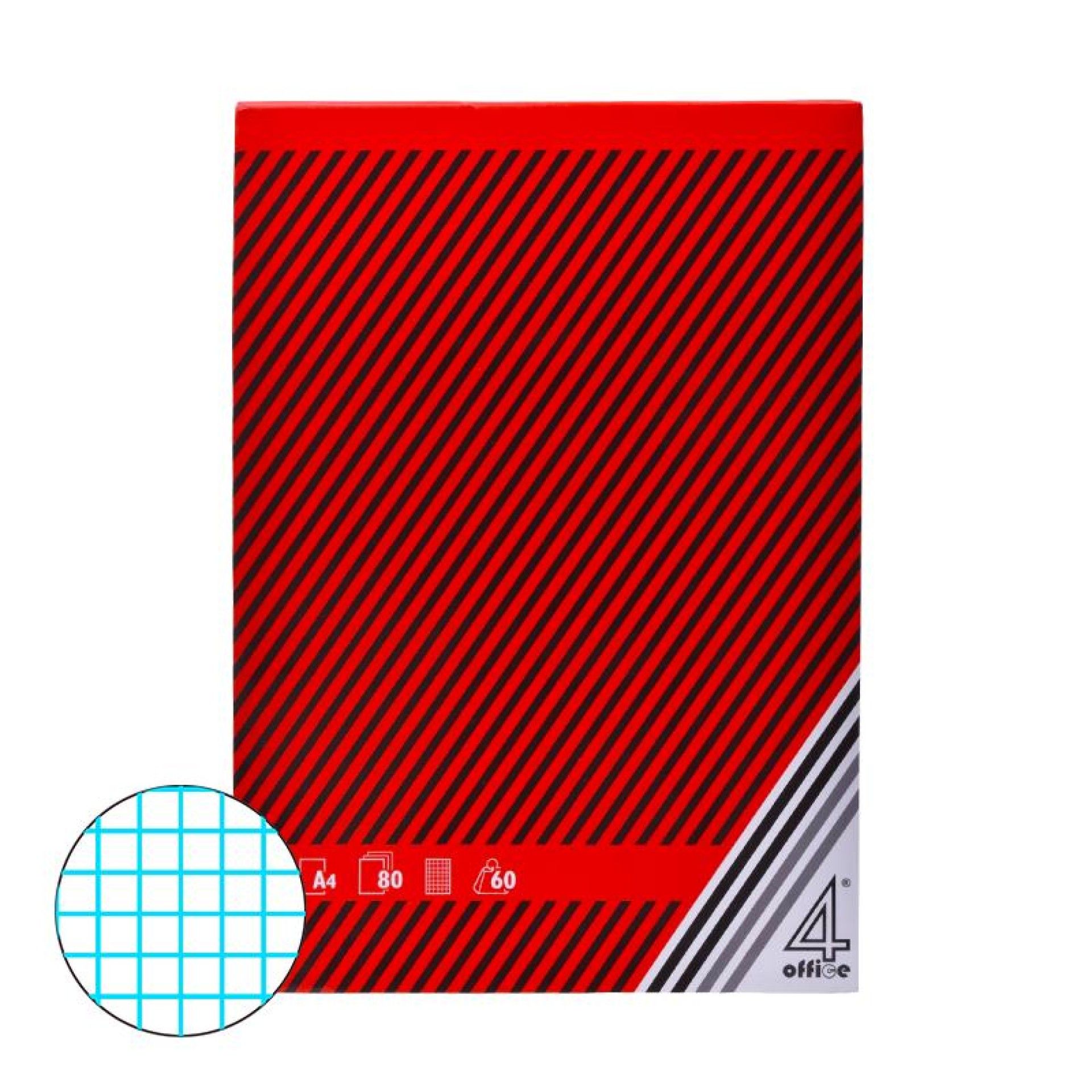 BLOCO PAPEL A4 80FLS QUAD. BLOCO PAPEL A4 80FLS QUAD.
