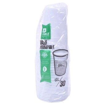 COPO PLAST. BR.220CC 30UNID CX90
