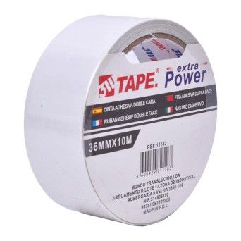 FITA ADESIVA DUPLA FACE 3.6CMX10M 11183