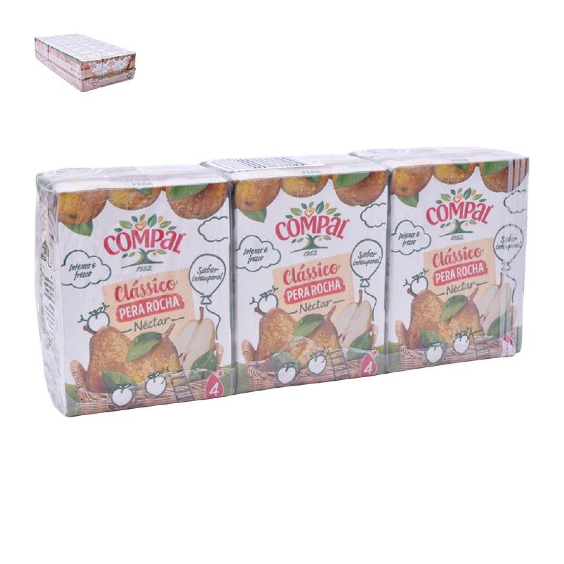 COMPAL PERA 8X3X200ML COMPAL PERA 8X3X200ML