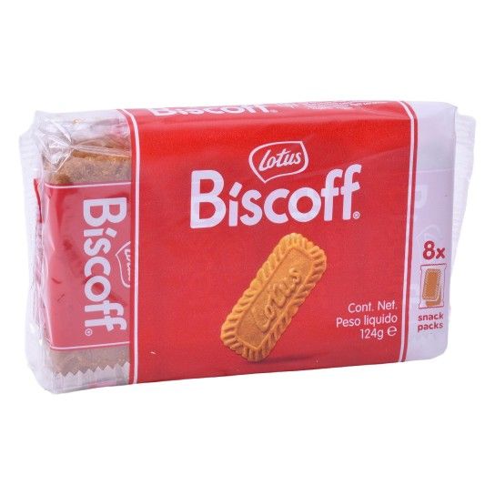 BOLACHA LOTUS BISCOFF 124GRS.