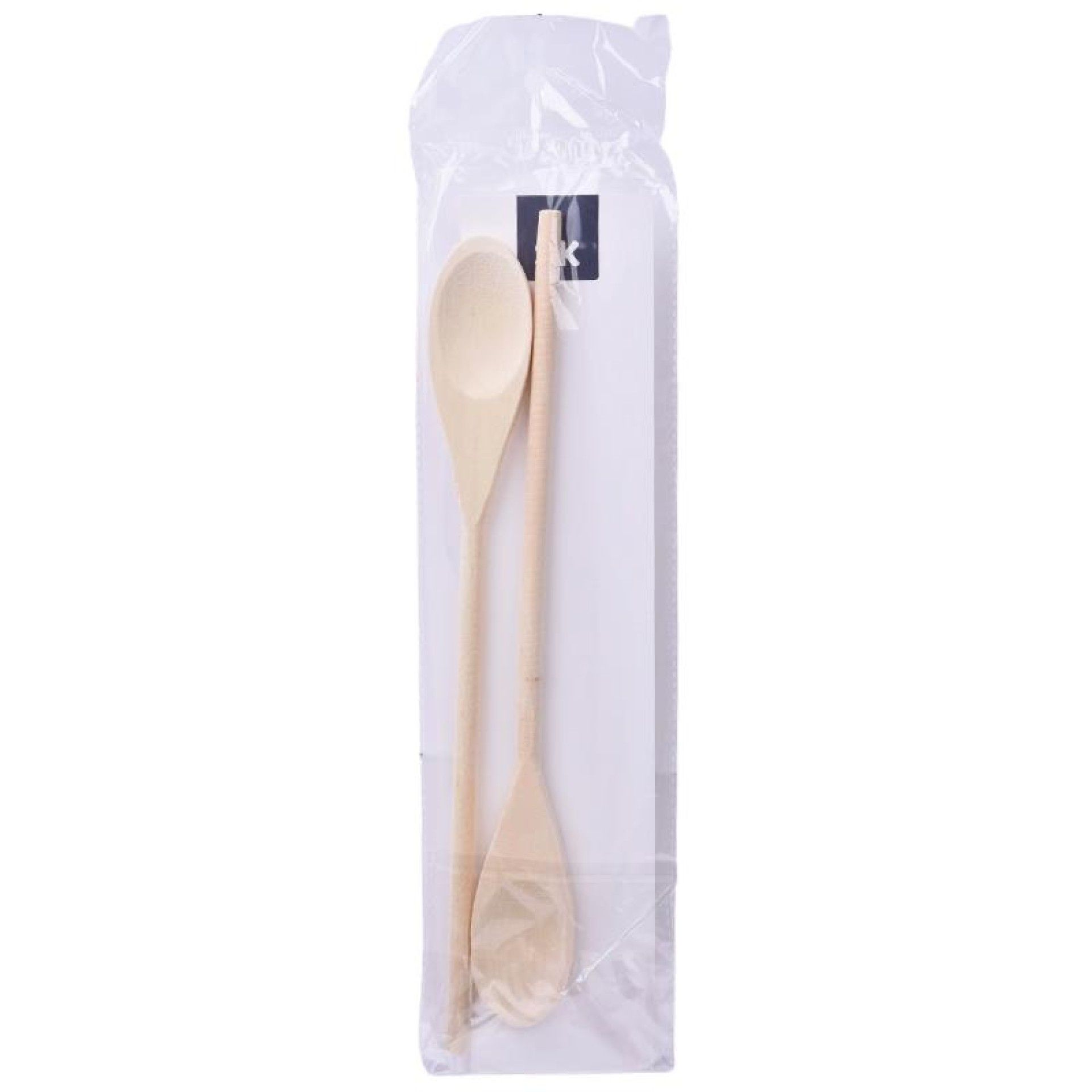 CONJ.2 COLHERES MADEIRA30CM638-280-02CX240