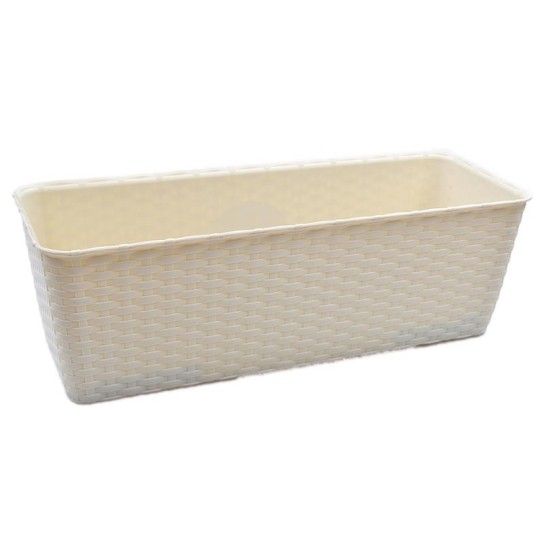 PLASTICO FLOREIRA 50CM C/ RESERV. 37468 PLASTICO FLOREIRA 50CM C/ RESERV. 37468