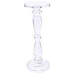 CASTIÇAL VIDRO 35CM CASTIÇAL VIDRO 35CM