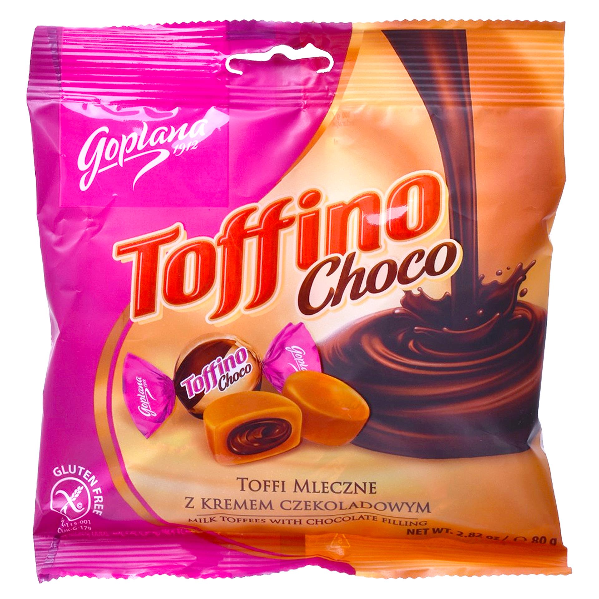 REBUÇADOS TOFFINO CHOCO 80G REBUÇADOS TOFFINO CHOCO 80G