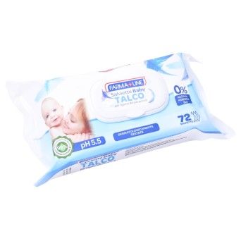 TOALHITAS FARMALINE TALCO 72UN