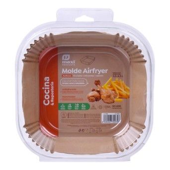 MOLDE AIRFRYER 50UN 16X16X4,5CM CX30