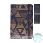NOTEBOOK 90X140 GOLD BLACK