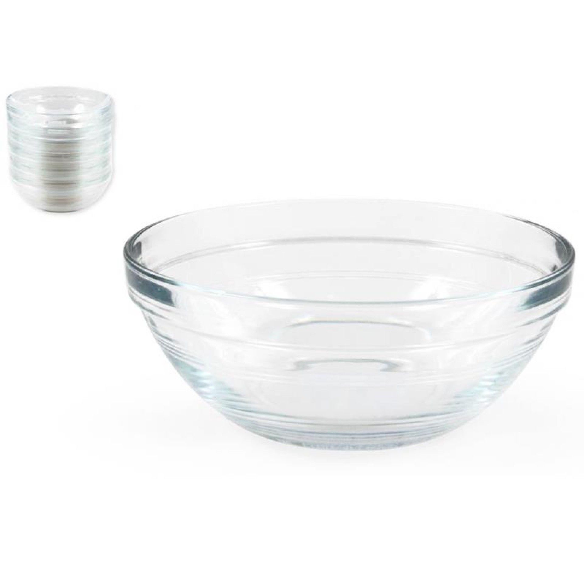 TAÇA VIDRO EMPILHAVEL14CM TAÇA VIDRO EMPILHAVEL14CM