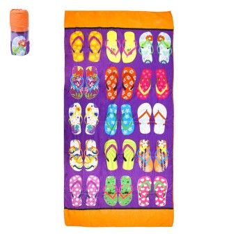 TOALHA PRAIA 70X140CM 2841-000-09 CX60